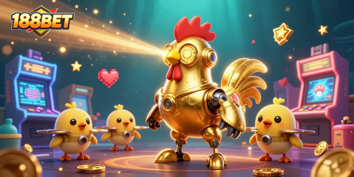 Engage with 188BET's thrilling casino adventure featuring vibrant characters and exciting game elements.